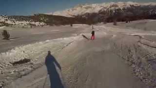 preview picture of video 'Ski Bernay en champagne 2014 Saint Jean de Montclar'