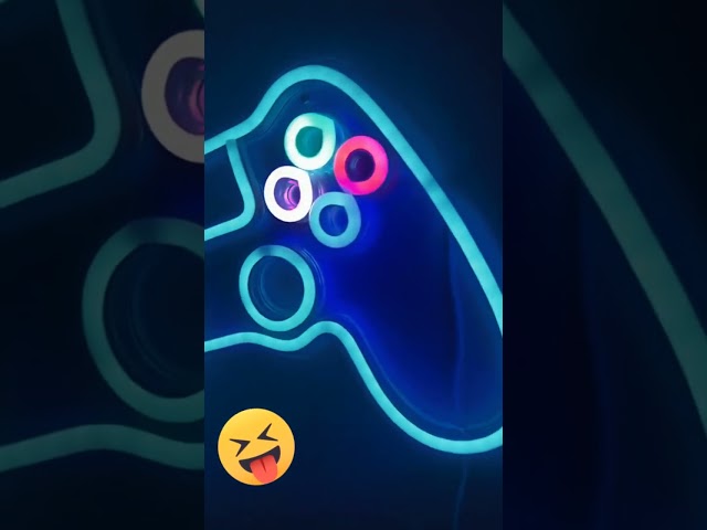 Vídeo relacionado con RuCvixkt Game Zone Letrero de neón,Señal de Neón de Zona de Juegos. Luz de Neón para jugadores, ideal para decorar salas de juegos y dormitorios de chicos. Alimentada por USB(Azul claro)