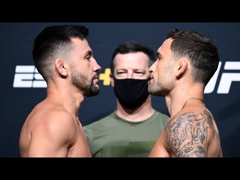 UFC Vegas 7: Weigh-in Faceoffs