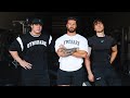 HUGE BACK WORKOUT W SAM SULEK DAVID LAID