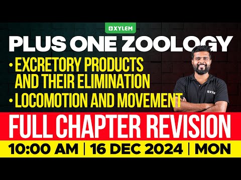 Plus One Zoology | Excretory Products And Their Elimination / Locomotion And Movement