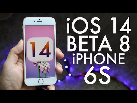iOS 14 BETA 8 On iPhone 6S! (Review)