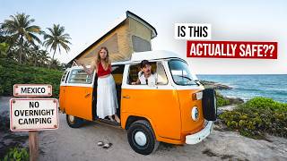 We Tried Living in a Vintage Camper Van in MEXICO… Is This Even Safe??