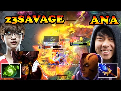 23SAVAGE REFRESHER DOOM VS LEGENDARY ANA CARRY ANTIMAGE AGH BEST OF SEA DOTA | DOTA2ORBS