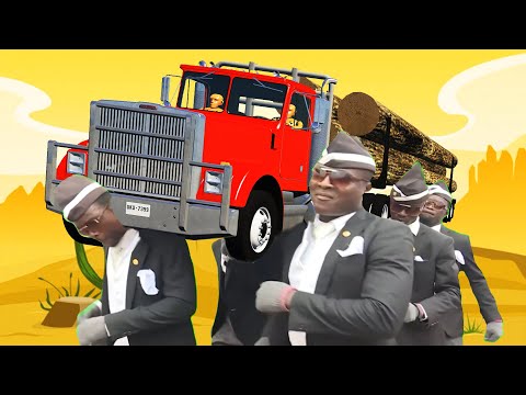 COFFIN DANCE FUNERAL MEME COVER #14 - ASTRONOMIA 8-bit Cover - BeamNG Drive