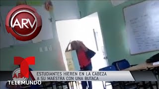 Una broma pesada dejó a una maestra lesionada | Al Rojo Vivo
