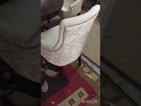 Rectangular shilpi wooden carved dining table set, 8 seater