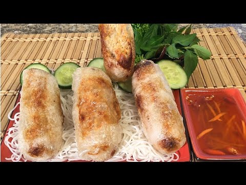How To Make Crispy Spring Rolls-Cha Gio-Vietnamese Food Recipes