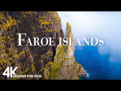 FAROE ISLANDS 4K - Scenic Relaxation Film with Calming Cinematic Music - Amazing Nature