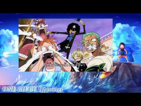 All One Piece Openings 2016 (Nightcore + Mashup)