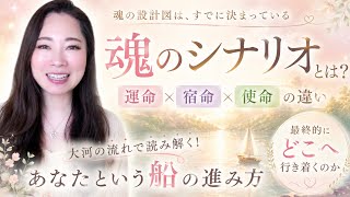 【魂のシナリオ✴️】ゆっくり解説🫶魂のコードがある?!「運命」「宿命」「使命」・あなたの人生の進み方…最終的に行きつく先は…・おまけの小話『水龍(すいりゅう)』