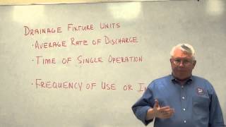 Drainage Fixture Units 1