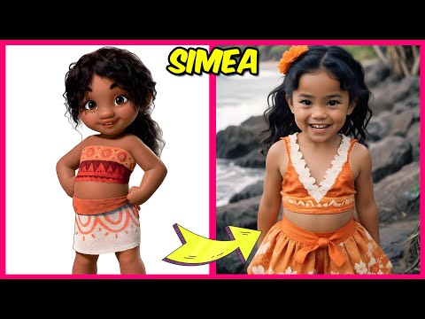 Moana 2 Movie Characters In Real Life 💦 + Guess The Emoji Quiz + Their Favorite Foods, & More!