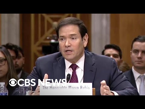 Watch: Rubio asked about Trump administration's expectations for Venezuela elections
