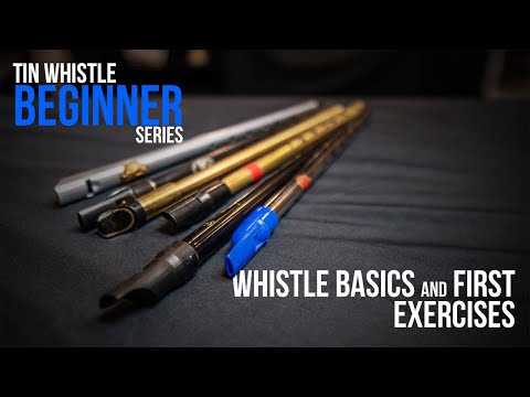 Tin Whistle Beginner Series [LESSON 1] Tin whistle basics and getting started, first exercises