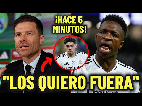 🚨 ¡REVOLUCIÓN TOTAL! XABI ALONSO SACA a 8 CRACKS del MADRID al MERCADO y CAMBIA TODO!