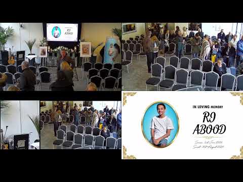 Najim Ricky Juniour Abood (RJ) - Funeral Service