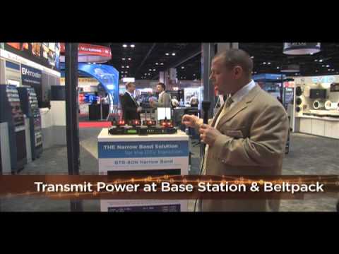 RTS BTR-80N Narrow Band Two-Channel UHF Wireless Intercom System