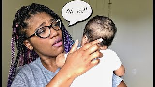 MY BABY IS GOING BALD! | HELPFUL TIPS & HAIR GROWTH TREATMENT | MEEHLOVE Vlogs
