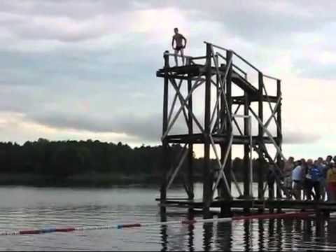 Väinjärve veepidu, parim hüpe. Valuhüpe