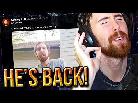 A͏s͏mongold Is Back & Explains Why He Took A Break