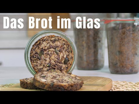 Wunderbrot | hält sich 𝗠𝗢𝗡𝗔𝗧𝗘 im Glas | gesund und ballaststoffreich backen