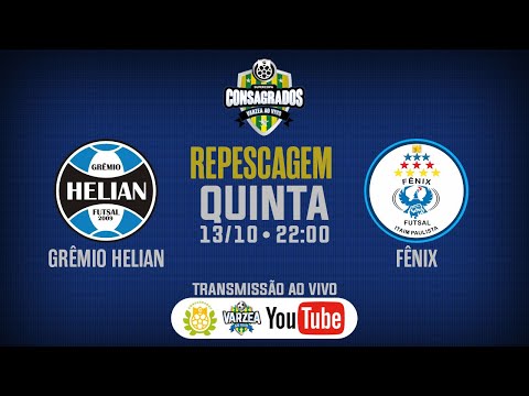 Grêmio Helian FS x Fênix FS • Repescagem • Supercopa Consagrados/Varzea ao Vivo