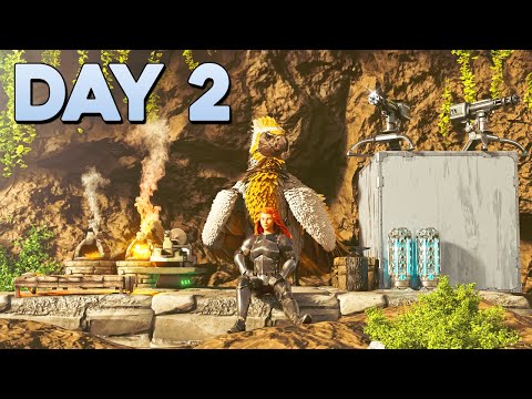 Building My Hidden SOLO Rathole On Astraeos ARK Day 2