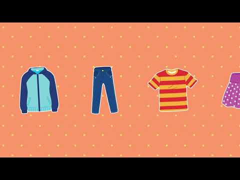 Let's Smile 3 Unit 5 Chant - What Are They Wearing?