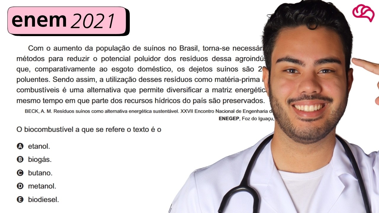 Resolução em Vídeo — Questão 117 ENEM 2021