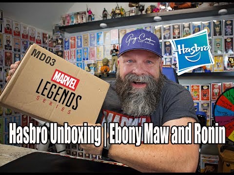Hasbro Mail Call | Ebony Maw and Ronin Action Figures