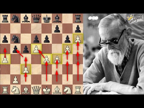 "NAJLUĐA PARTIJA" u Istoriji Šaha | Prvih 17 Poteza PEŠACIMA | Besmrtna "pešačka" partija |