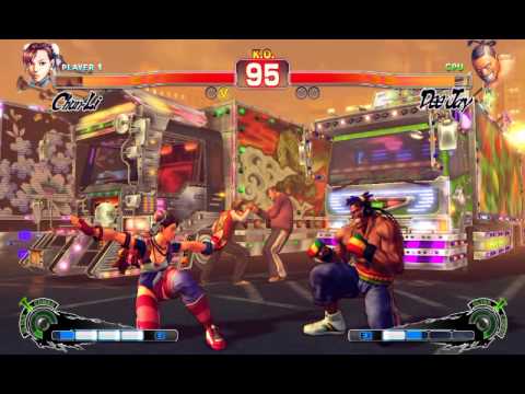 Ultra Street Fighter IV battle: Chun-Li vs Dee Jay