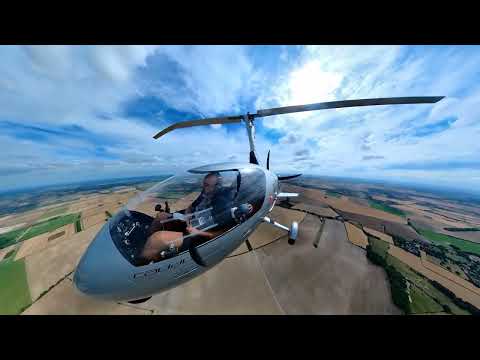 4k Calidus Autogyro Outside view.