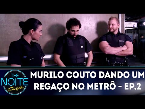 Murilo Couto dando um regaço no Metrô - Ep. 2 | The Noite (25/09/18)