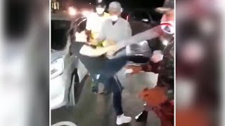 Mujer agrade a miembros de la PN para evitar ser detenida durante toque de queda