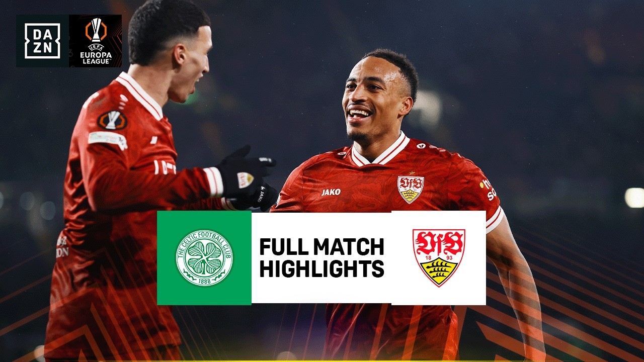 Celtic vs VfB Stuttgart | UEFA Europa League Highlights | Play-Off Round | 2025-2026