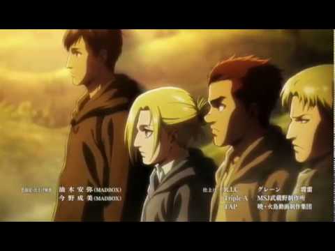 Shingeki no Kyojin Lost Girls Wall Sina, Goodbye OVA ENDING