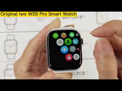 Series 8 Original iwo W28 PRO Smart Watch iwo 15 PRO Password 1.95 inch Bluetooth Call NFC Siri