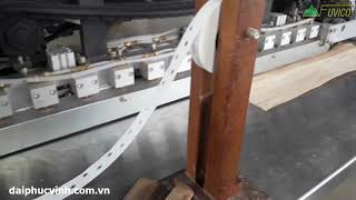 MÁY MAY VENEER CAO TỐC BẰNG KEO - VENEER SPLICE MACHINE