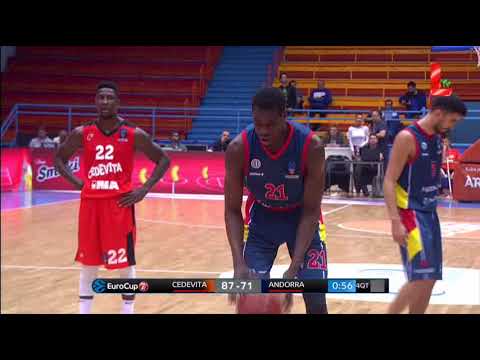 Cedevita 91 - 73 BC Andorra (25.10.2017 // by LTV)