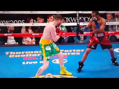 "Mr." GARY RUSSELL JR. 2nd Round KO Over Patrick Hyland!