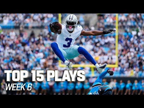 Top 15 Plays of Week 6 | 2025 NFL Season