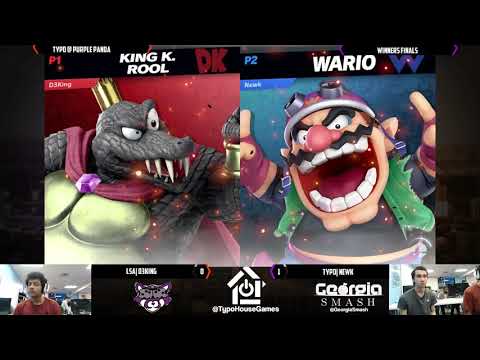 Purple Panda Smash - D3King(Dedede/K.Rool) VS Typo| Newk(Wario)- Winners Finals