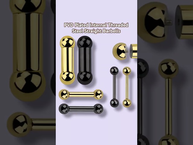 Vídeo relacionado con Funseedrr 316L Acero quirúrgico Barra Curvada Curved Barbell Piercing doblada internamente (1,6 2 2,5 3 4 5 6 8 10mm)