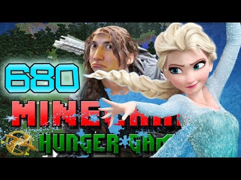 Minecraft: Hunger Games w/Bajan Canadian! Game 680 - FROZEN IN PLACE, ELSA STYLE!