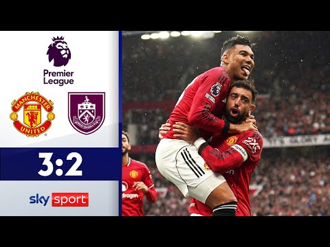90+7! Bruno erlöst Red Devils! | Manchester United - FC Burnley | Highlights - Premier League 25/26
