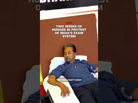 Two weeks of hunger in protest of India's exam system