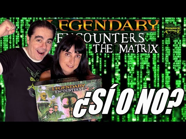 Vídeo relacionado con Upper Deck: Legendary Encounters: The Matrix Deck Building Game - Juego de Mesa para 5 Jugadores, Edad Recomendada 13+