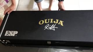 Video thumbnail for Unboxing the ESP Ouija Natural - Kirk Hammett Guitar (Metallica) by kenjizo